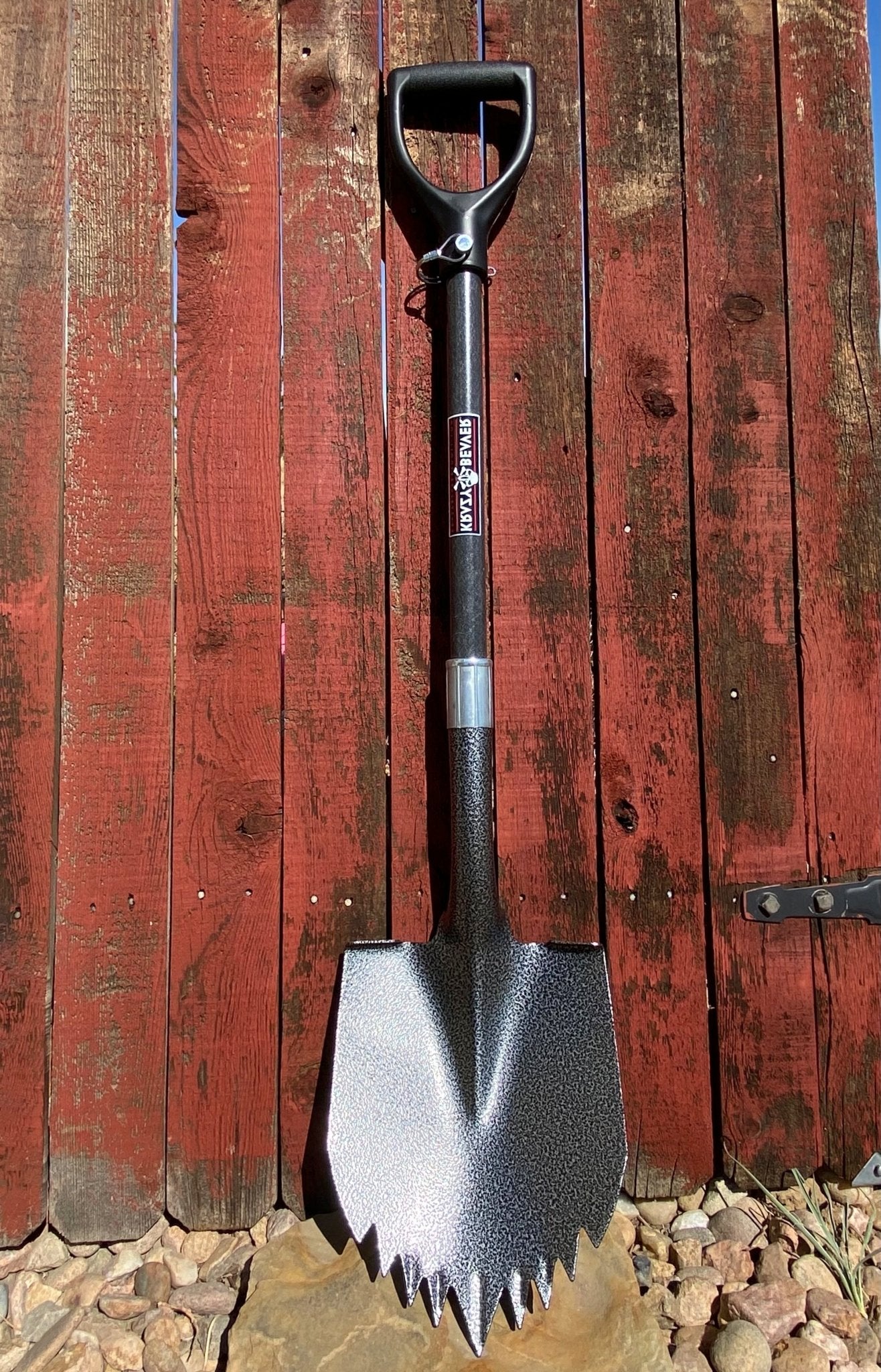 Krazy Beaver Shovel (Silver Vein Head / Black Handle 45638) - Spirit of 1876