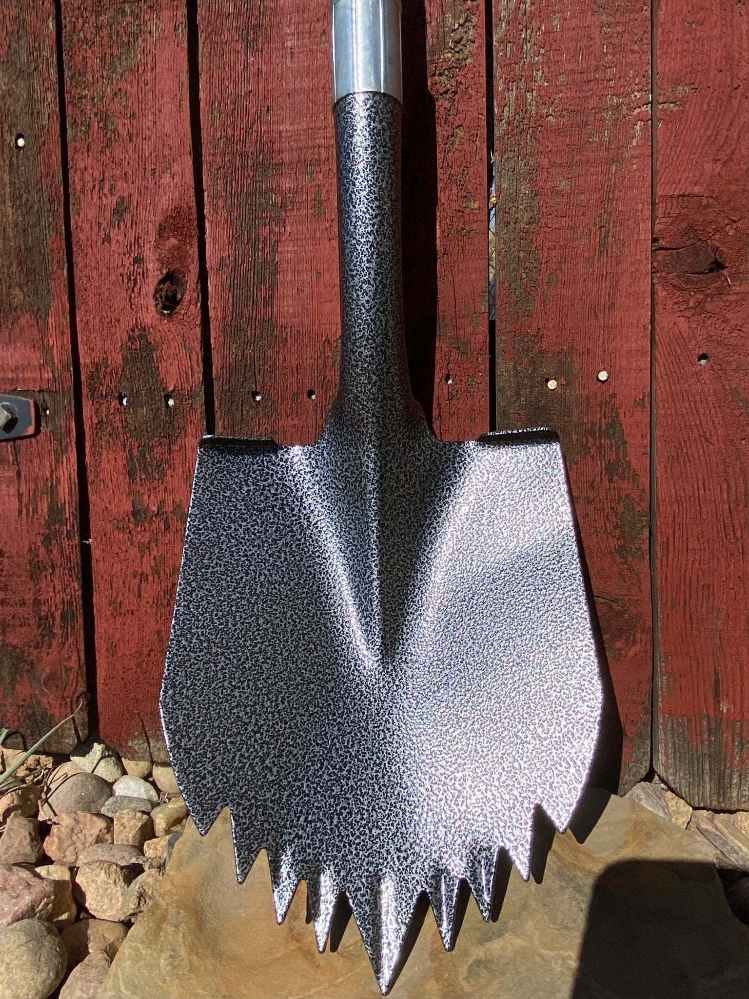 Krazy Beaver Shovel (Silver Vein Head / Black Handle 45638) - Spirit of 1876