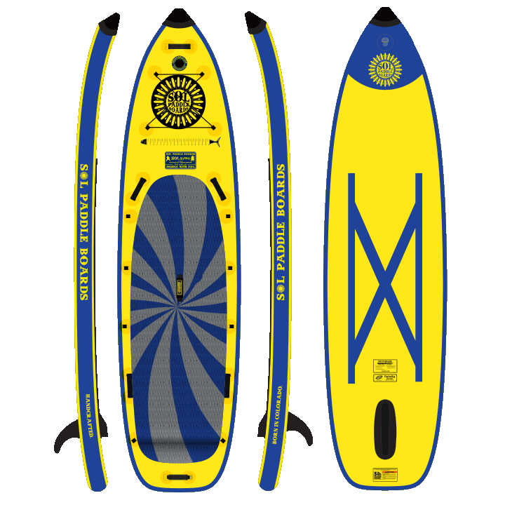 SOLsombrero Inflatable Paddle Board