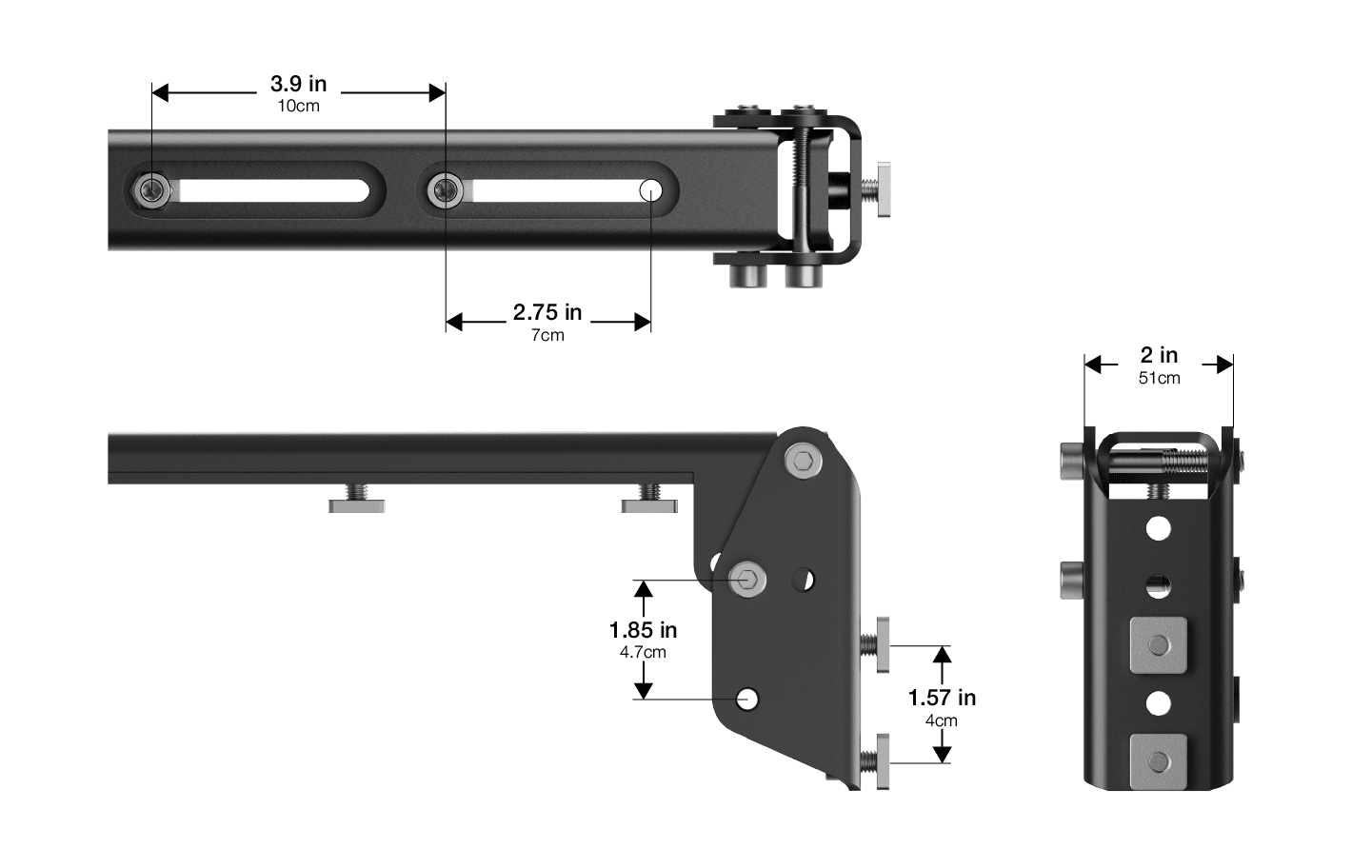 Crosswing Side Mount Kit - Spirit of 1876 - Kammok