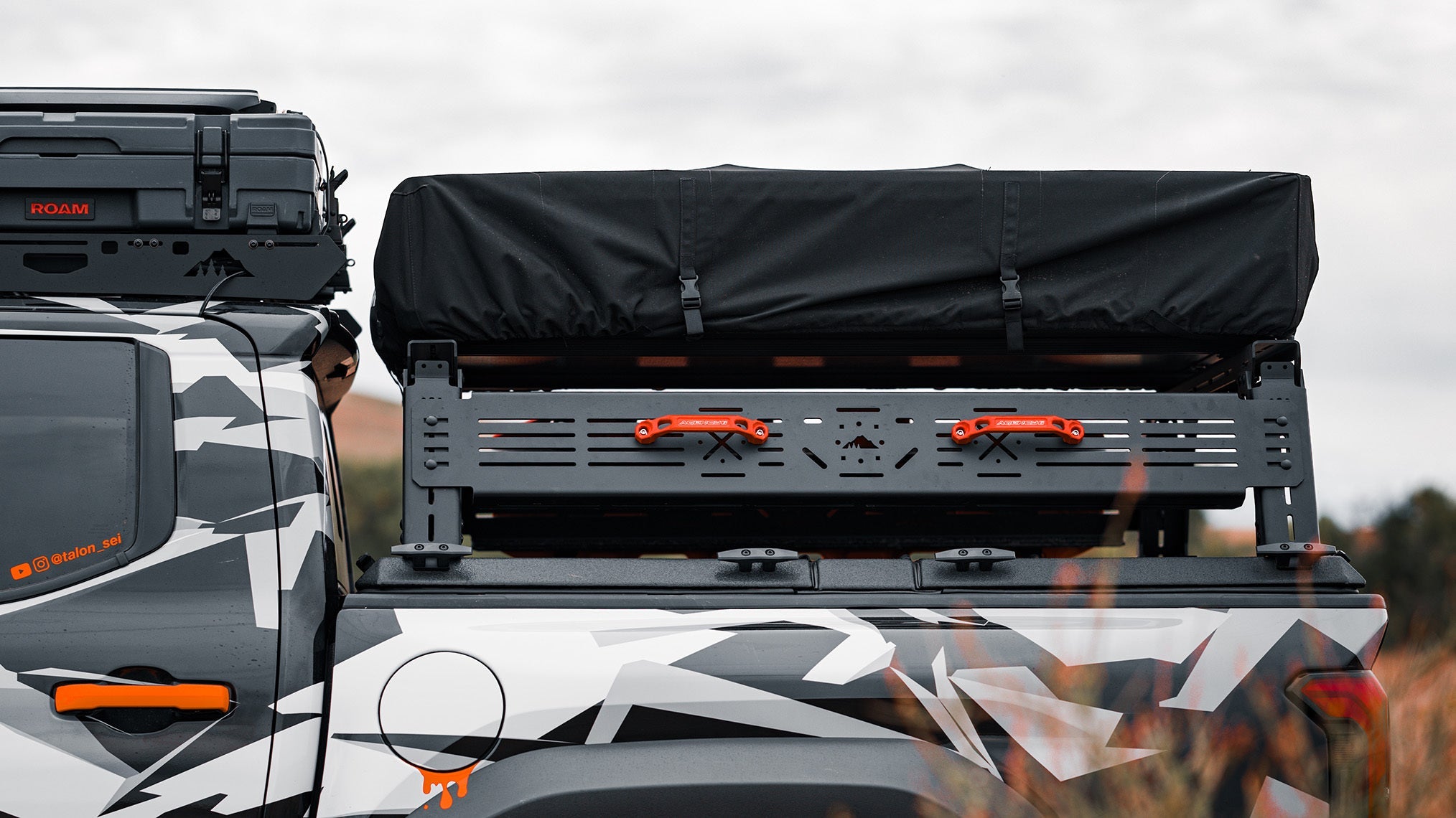 Toyota Tacoma DiamondBack PAK System Bed Rack - Spirit of 1876 - Sherpa Equipment Company