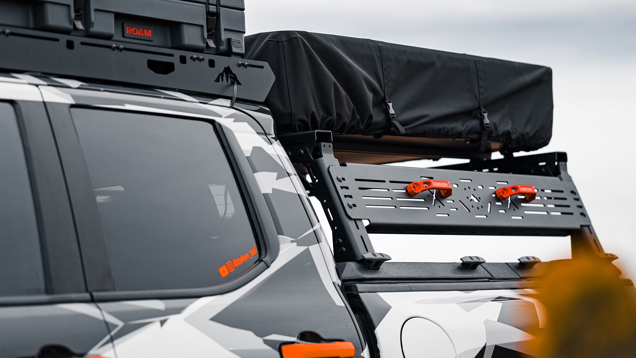 Toyota Tacoma DiamondBack PAK System Bed Rack - Spirit of 1876 - Sherpa Equipment Company