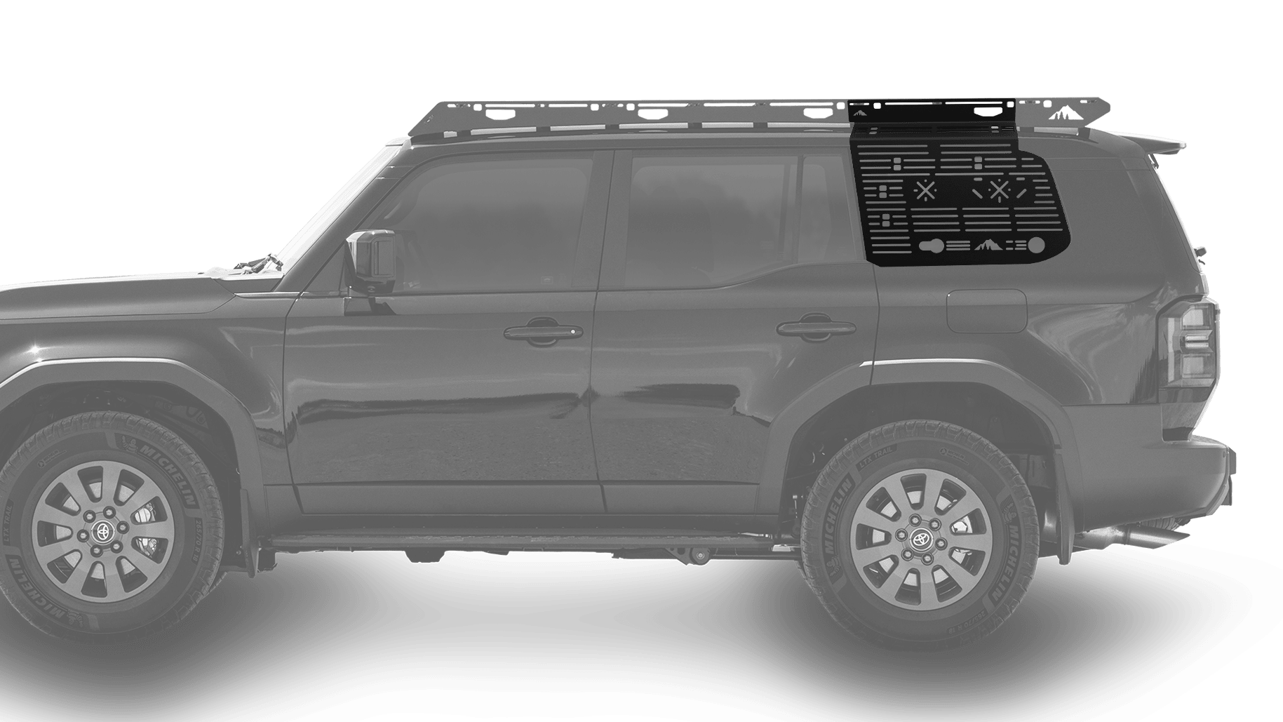 LC250/GX550 Window Panel - Spirit of 1876Sherpa Equipment Company