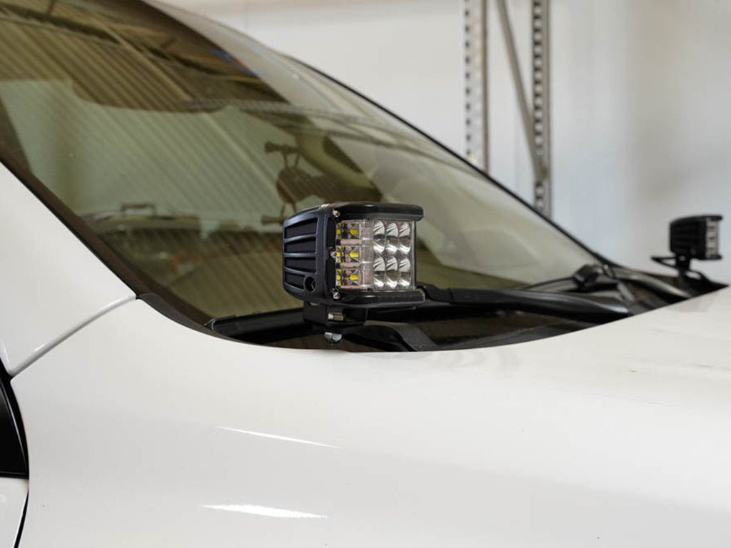 Low Profile LED Ditch Light Brackets Kit For 2010 - 2022 Lexus GX 460 - Spirit of 1876Dealers of Cali Raised LED