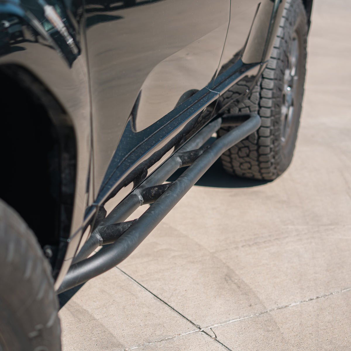 Trail Edition Rock Sliders For 2024+ Lexus GX 550 - Spirit of 1876Dealers of Cali Raised LED