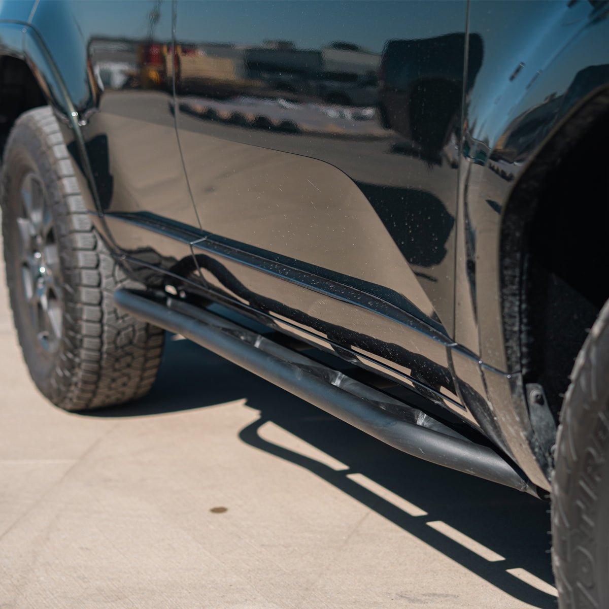 Trail Edition Rock Sliders For 2024+ Lexus GX 550 - Spirit of 1876Dealers of Cali Raised LED