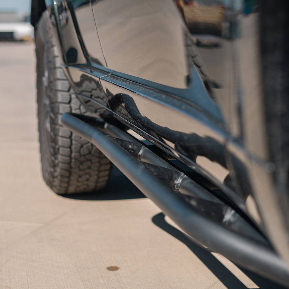 Trail Edition Rock Sliders For 2024+ Lexus GX 550 - Spirit of 1876Dealers of Cali Raised LED