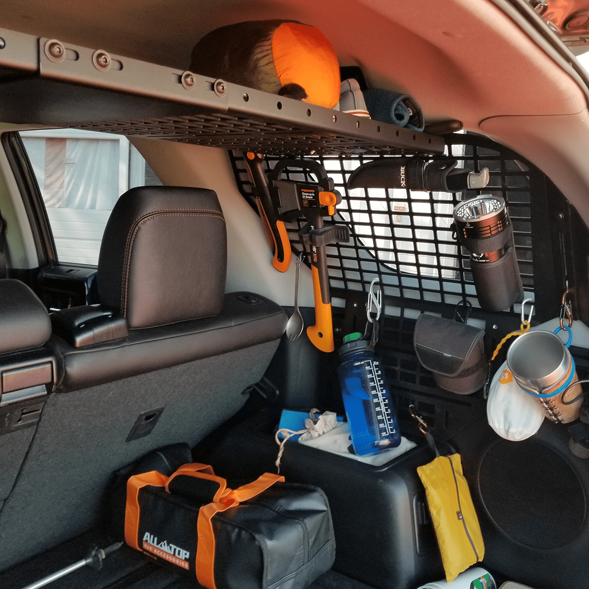 Rear Molle Overhead Tray For 2010 - 2024 4Runner - Spirit of 1876Dealers of Cali Raised LED