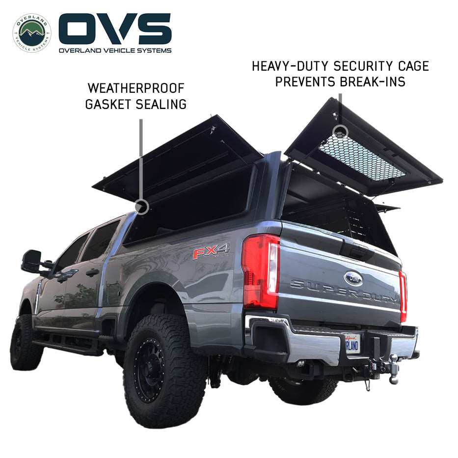 OVS Expedition Truck Cap for 2023-2027 Ford F-250/F-350 6.8' Bed