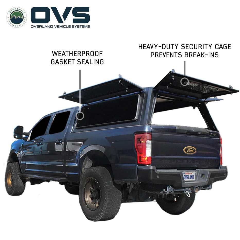 OVS Expedition Truck Cap for 2017-2022 Ford F-250/F-350 6.8' Bed