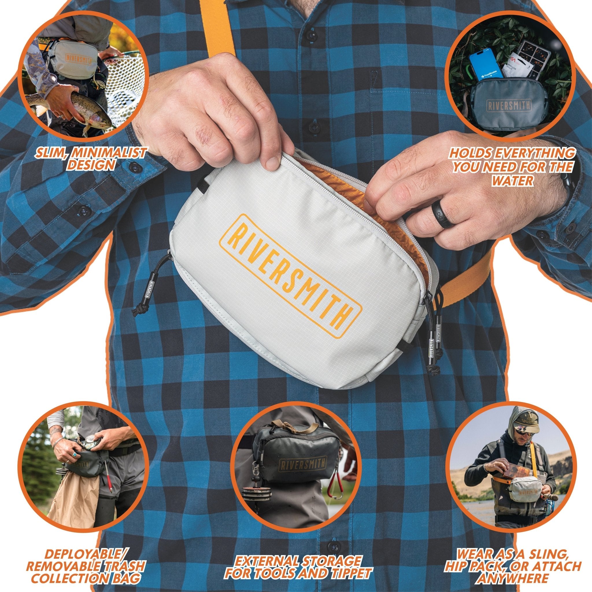 The PackOut: Fly Fishing Pack - Spirit of 1876 - Riversmith Inc