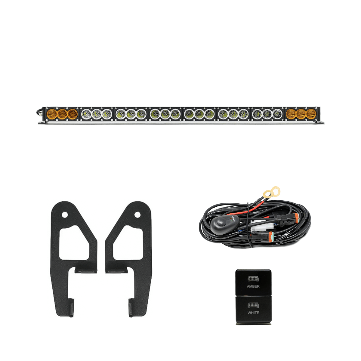 Premium Roof Rack Front Light Bar Kit for 2010 - 2024 Toyota 4Runner - Spirit of 1876Dealers of Cali Raised LED
