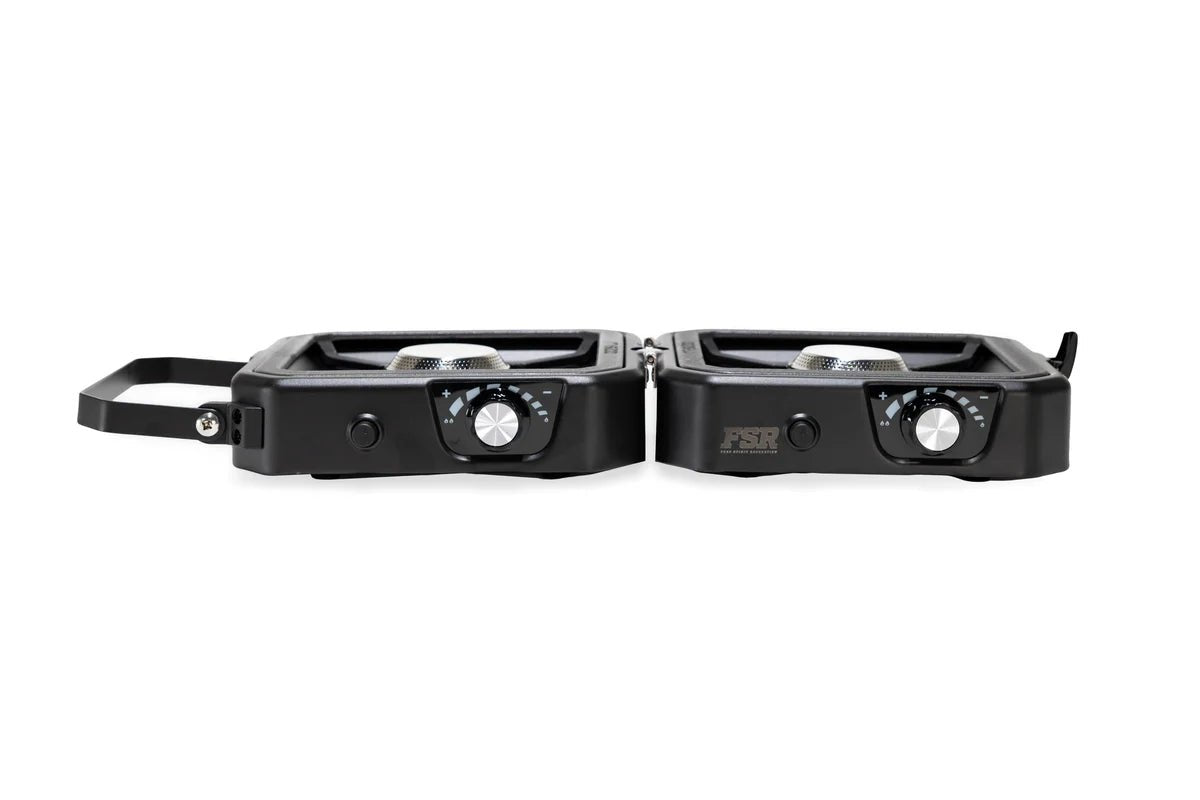 FSR Portable 2 Burner Camp Stove & Wind Screen - Spirit of 1876