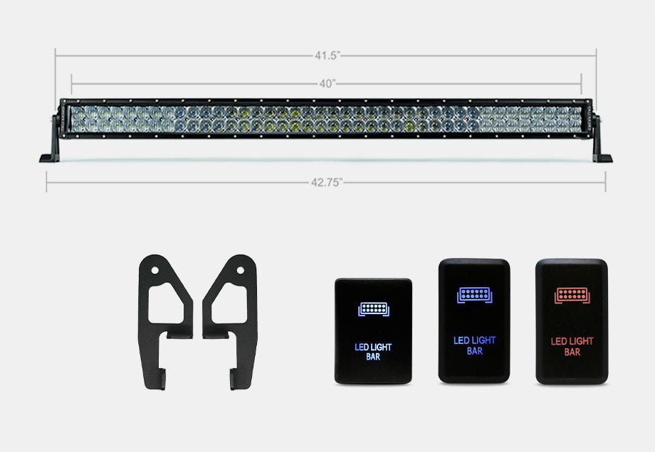 Premium Roof Rack Lighting Kit for Tundra - Spirit of 1876Dealers of Cali Raised LED