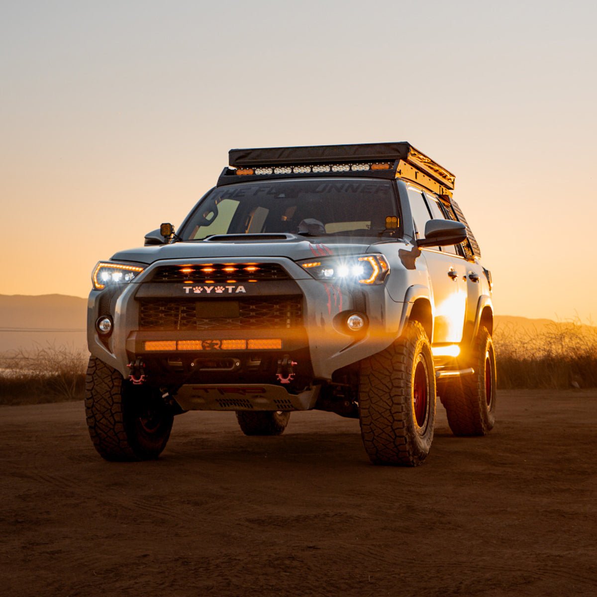 Premium Roof Rack For 2010 - 2024 Toyota 4Runner - Spirit of 1876Dealers of Cali Raised LED