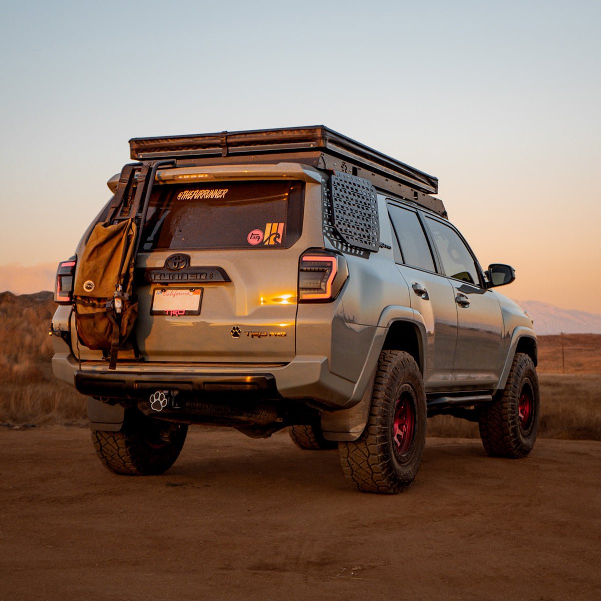 Premium Roof Rack For 2010 - 2024 Toyota 4Runner - Spirit of 1876Dealers of Cali Raised LED