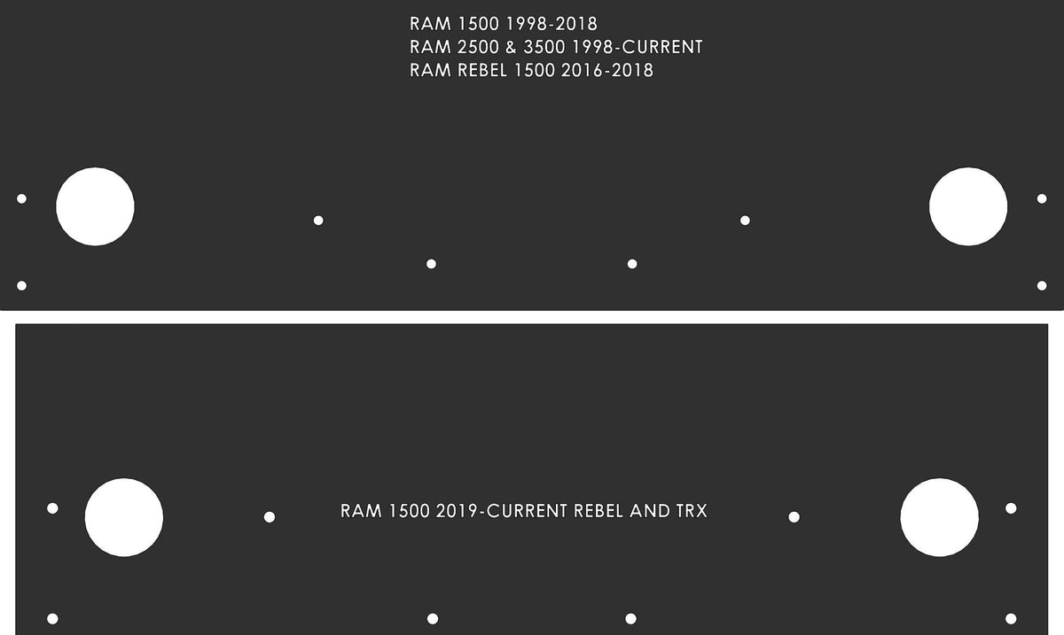 RAM Tailgate Covers (98-Current) - Spirit of 1876 - BillieBars