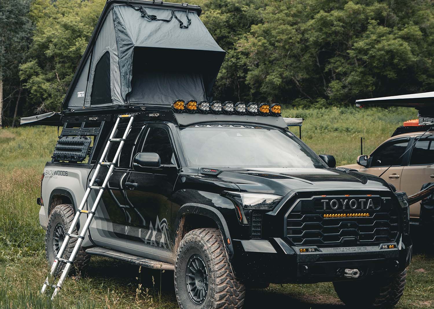 Toyota Tundra 3rd Gen (2022+) DRIFTR Roof Rack - Spirit of 1876Backwoods Adventure Mods