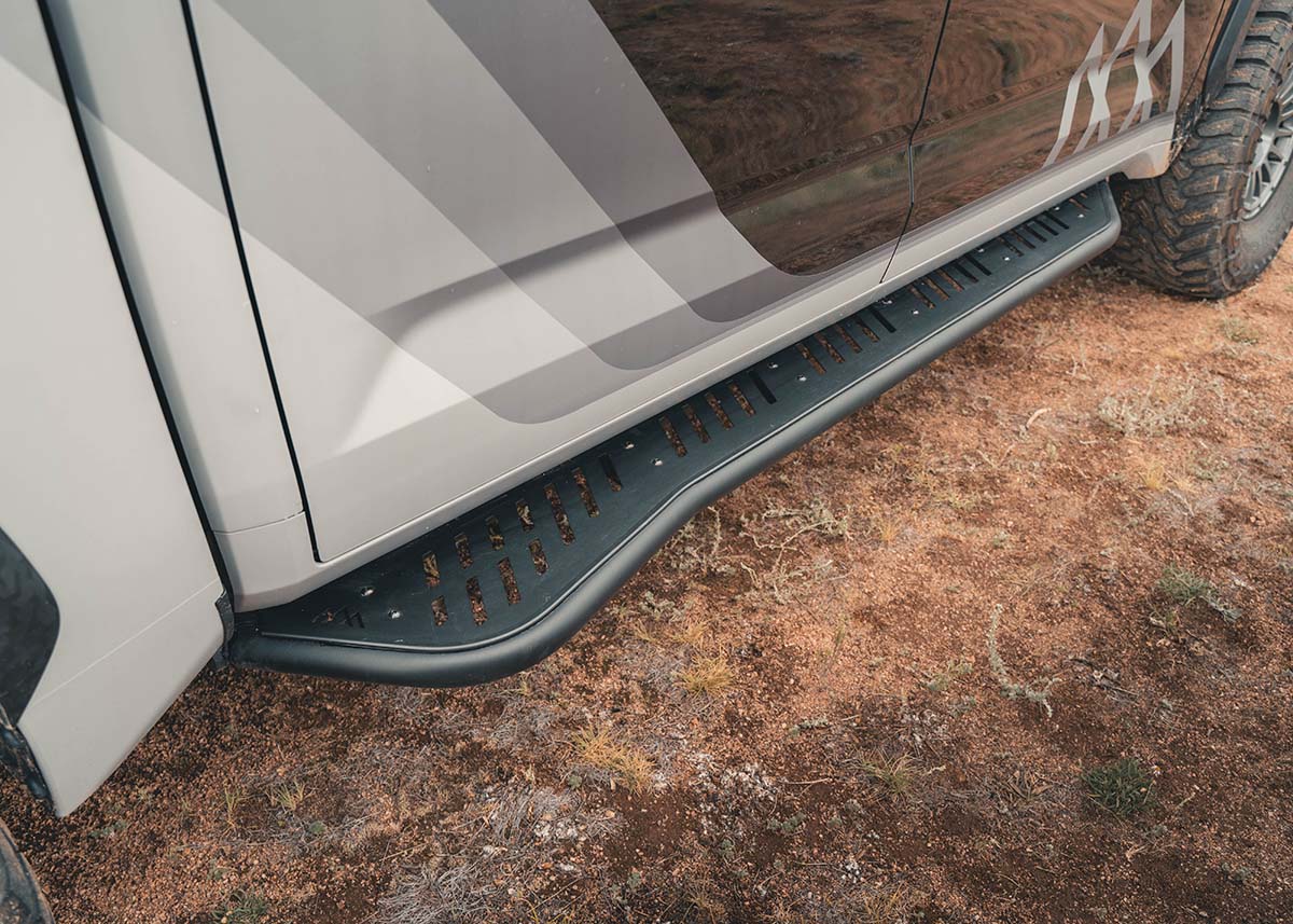 Toyota Tundra 3rd Gen (2022+) Rock Sliders - Spirit of 1876Backwoods Adventure Mods