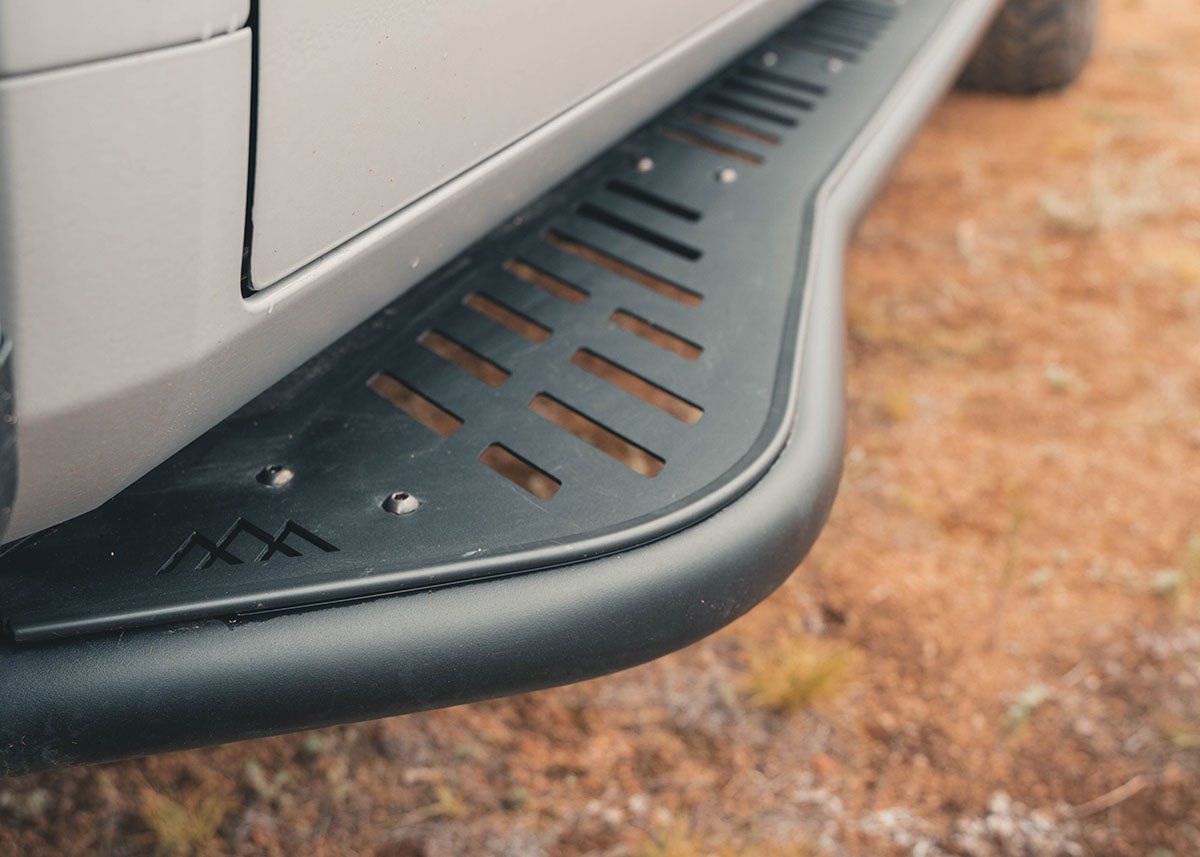 Toyota Tundra 3rd Gen (2022+) Rock Sliders - Spirit of 1876Backwoods Adventure Mods