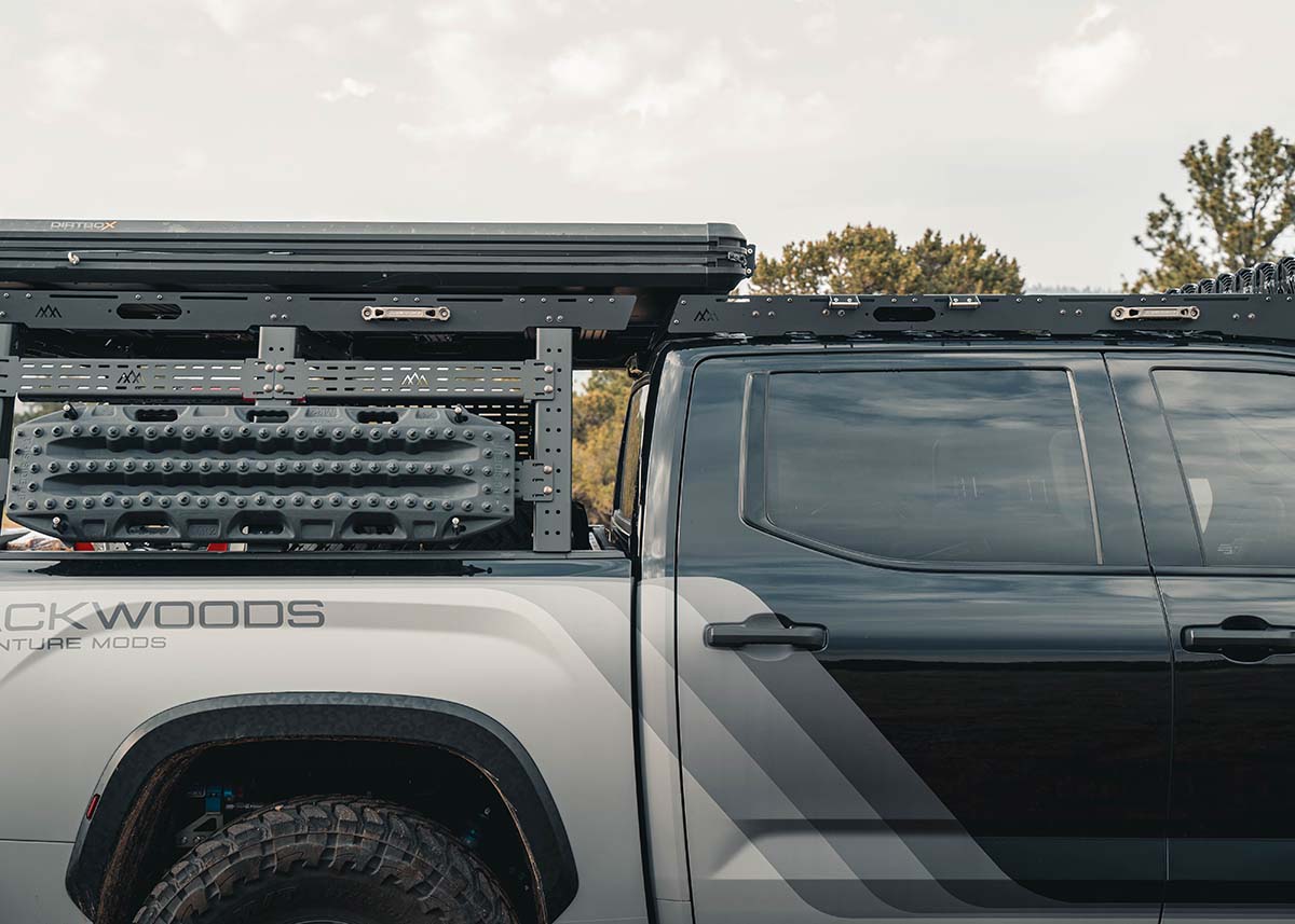 Toyota Tundra 3rd Gen (2022+) DRIFTR Roof Rack - Spirit of 1876Backwoods Adventure Mods