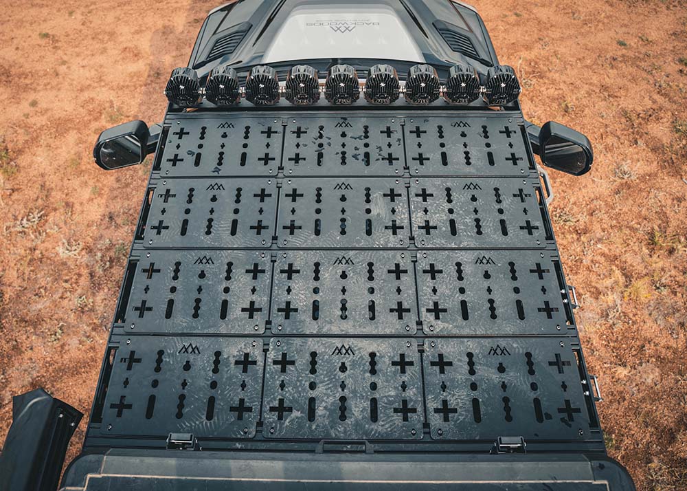 Toyota Tundra 3rd Gen (2022+) DRIFTR Roof Rack - Spirit of 1876Backwoods Adventure Mods