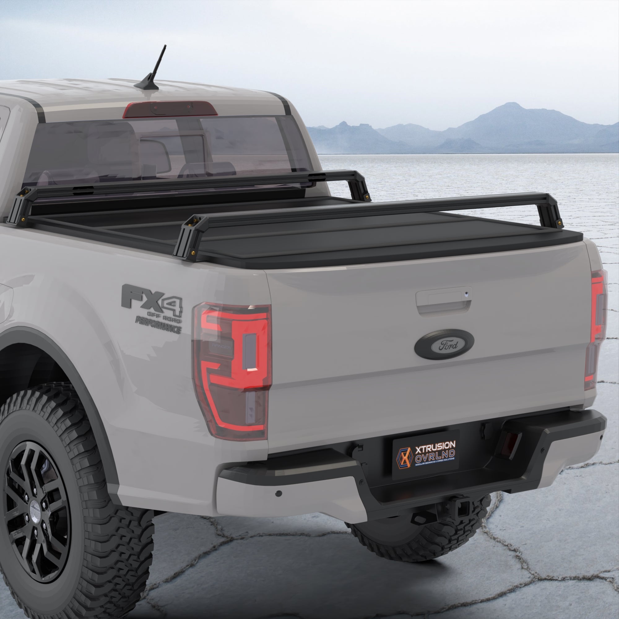 XBRS - CrossBar Kit for Ford Ranger - Spirit of 1876 - Xtrusion Overland