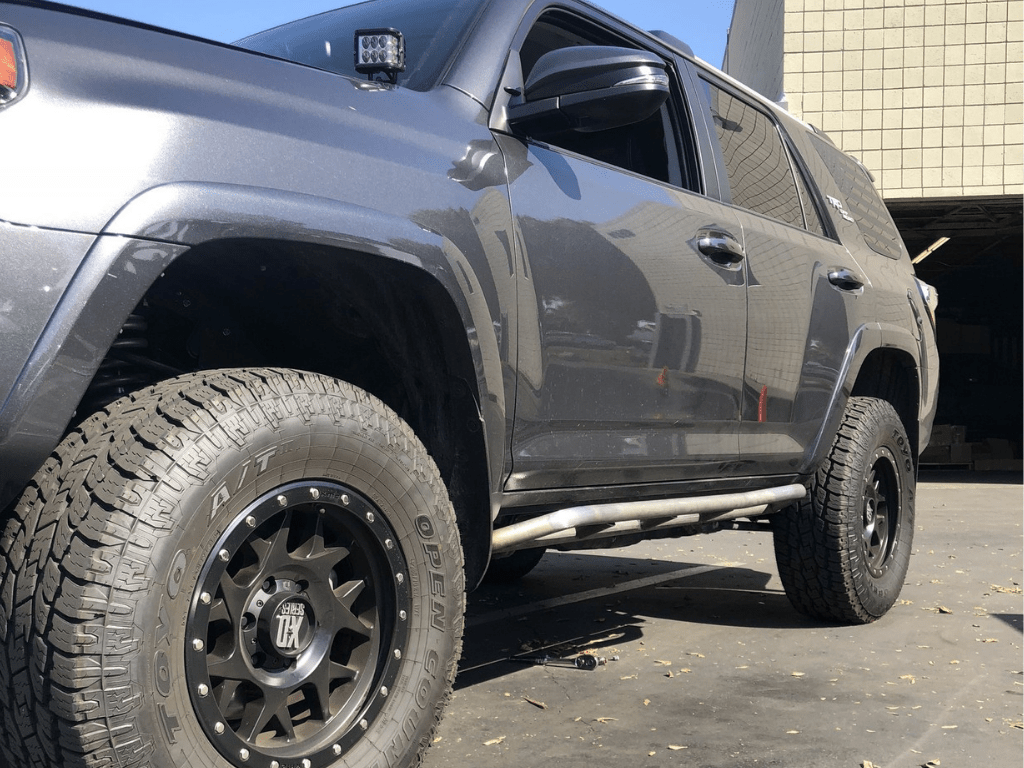 Trail Edition Bolt On Rock Sliders For 2010 - 2024 Toyota 4Runner - Spirit of 1876Dealers of Cali Raised LED