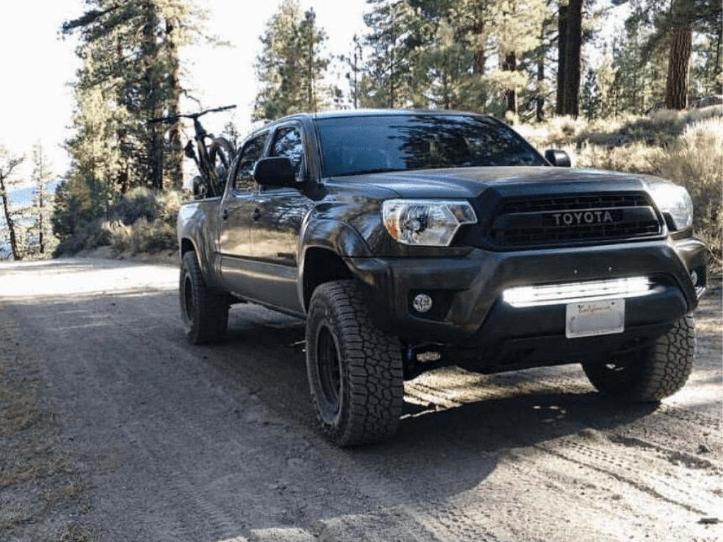 32" Lower Bumper Hidden LED Light Bar Brackets Kit For 2005 - 2015 Toyota Tacoma - Spirit of 1876Dealers of Cali Raised LED