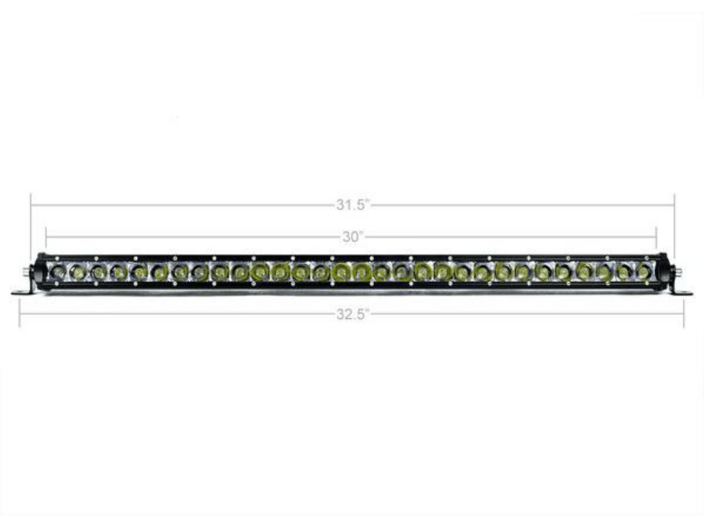 32" Lower Bumper Flush Slim Light Bar Kit For 2016 - 2023 Toyota Tacoma - Spirit of 1876Dealers of Cali Raised LED