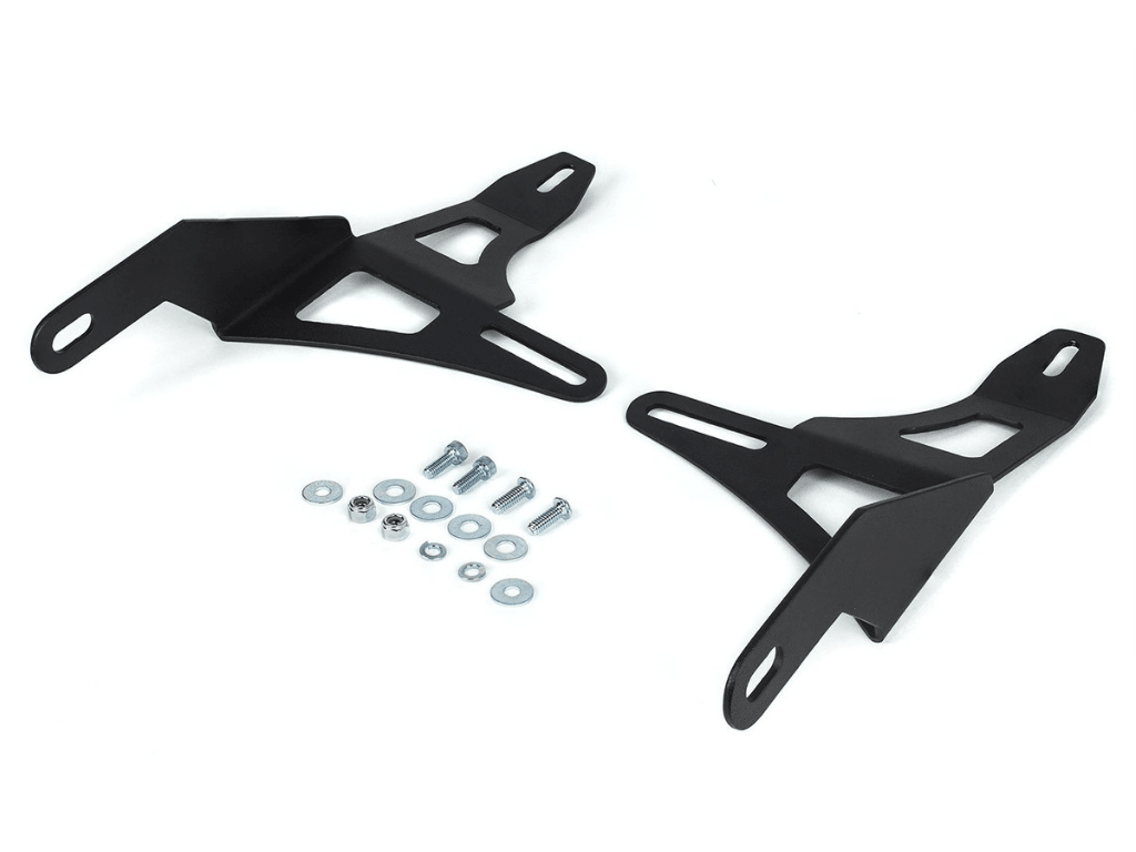 32" Lower Bumper Hidden LED Light Bar Mounting Brackets For 2016 - 2023 Toyota Tacoma - Spirit of 1876 Cali Raised LED