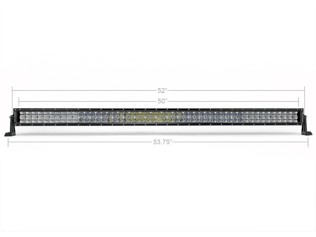 52" Curved LED Light Bar Roof Brackets Kit For 2005 - 2023 Toyota Tacoma - Spirit of 1876Dealers of Cali Raised LED