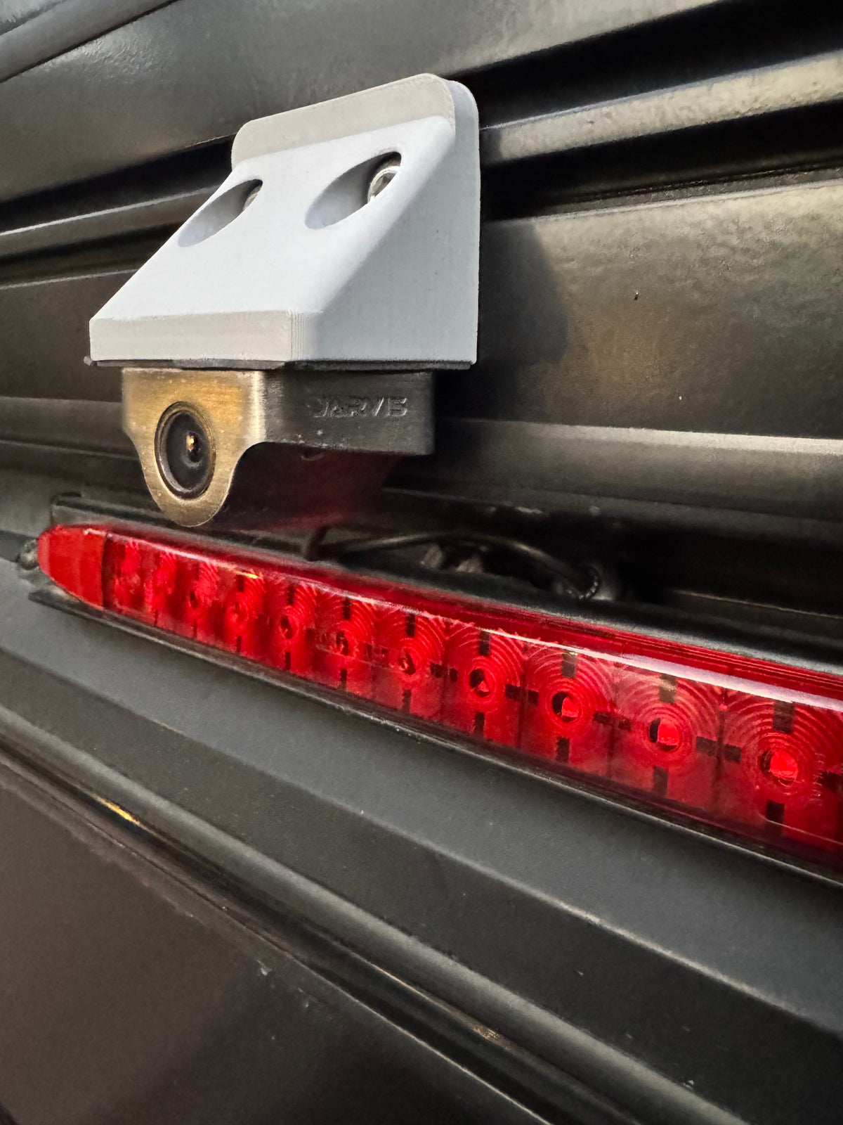 Canopy Camper Rear Camera Relocation Mount