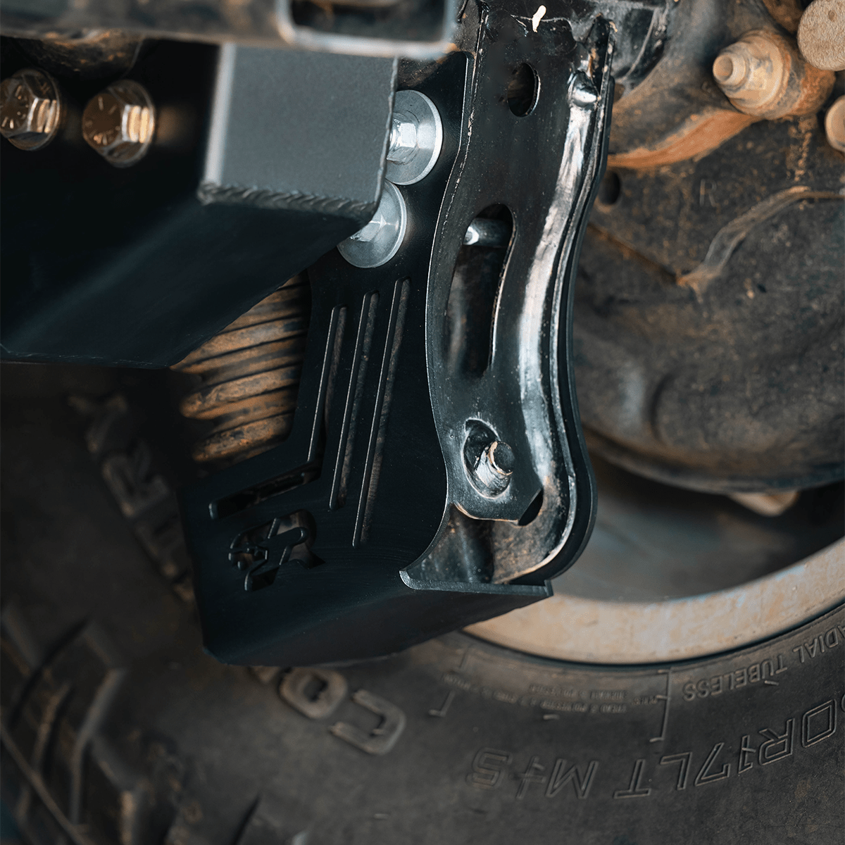 Rear Shock Skid Plate For 2024+ Toyota Tacoma - Spirit of 1876Dealers of Cali Raised LED