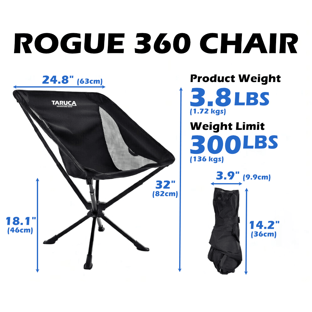 Taruca Rogue 360 Chair - Spirit of 1876Taruca Adventure Gear