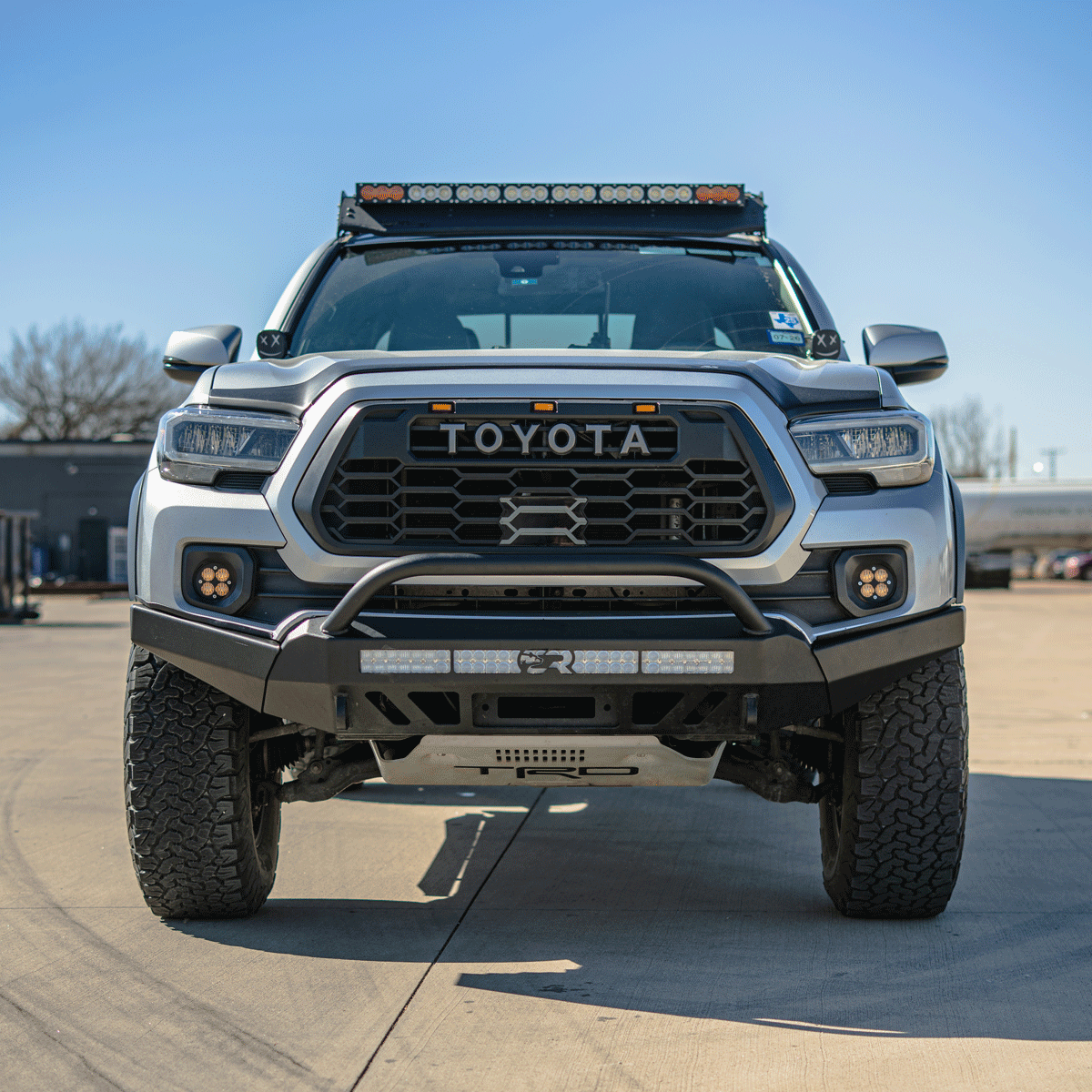 2016 - 2023 TOYOTA TACOMA STEALTH BUMPER HIGH CLEARANCE SIDE WINGS - Spirit of 1876Dealers of Cali Raised LED