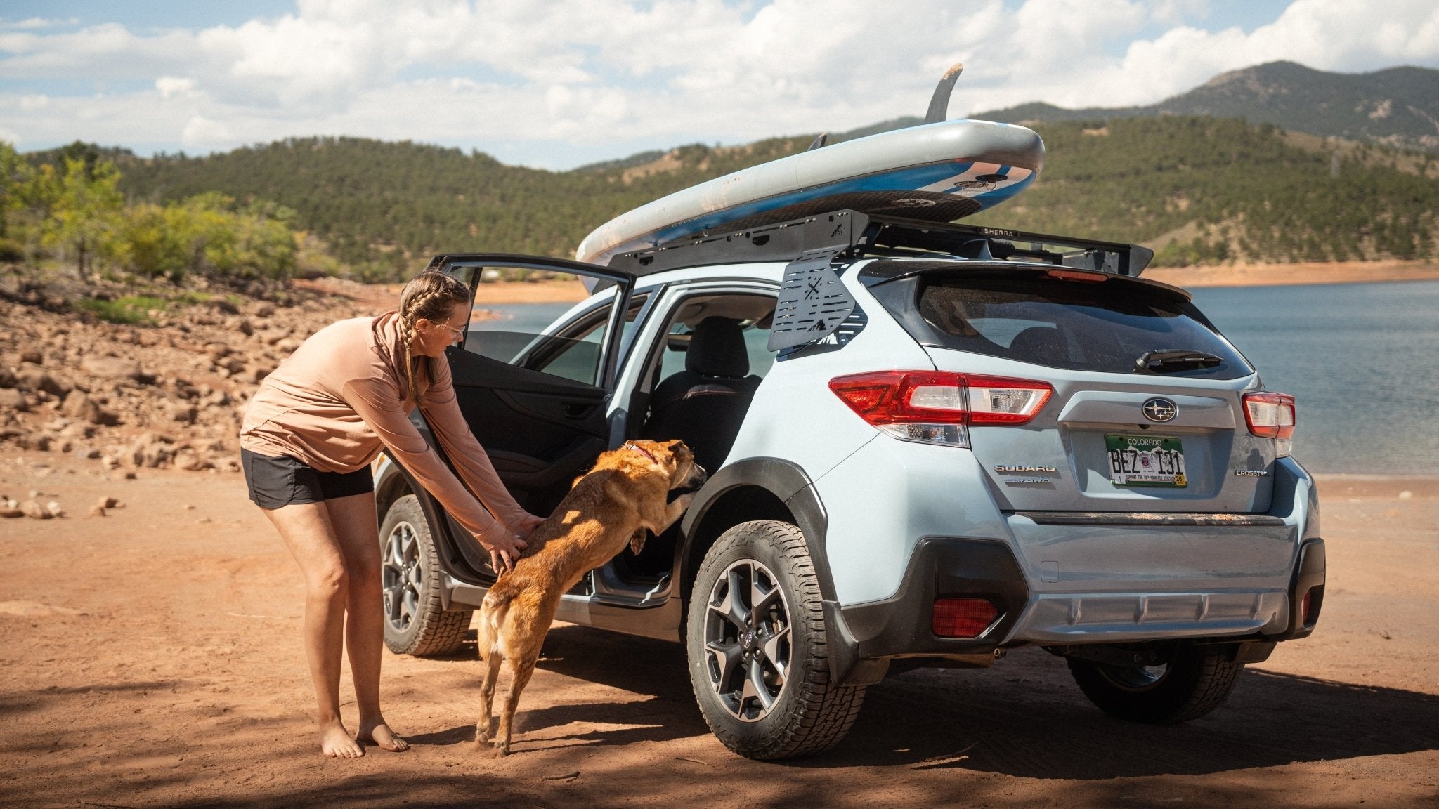 The Cascade (2018 - 2026 Subaru Crosstrek Roof Rack) - Spirit of 1876Sherpa Equipment Company