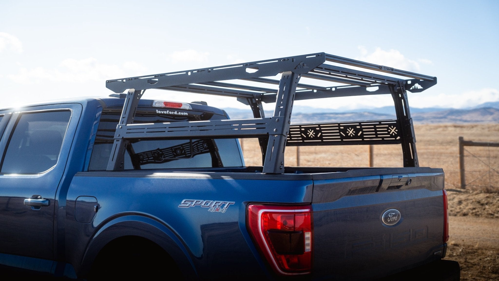 Ford 150/Raptor Rack Height PAK System Bed Rack - Spirit of 1876Sherpa Equipment Company