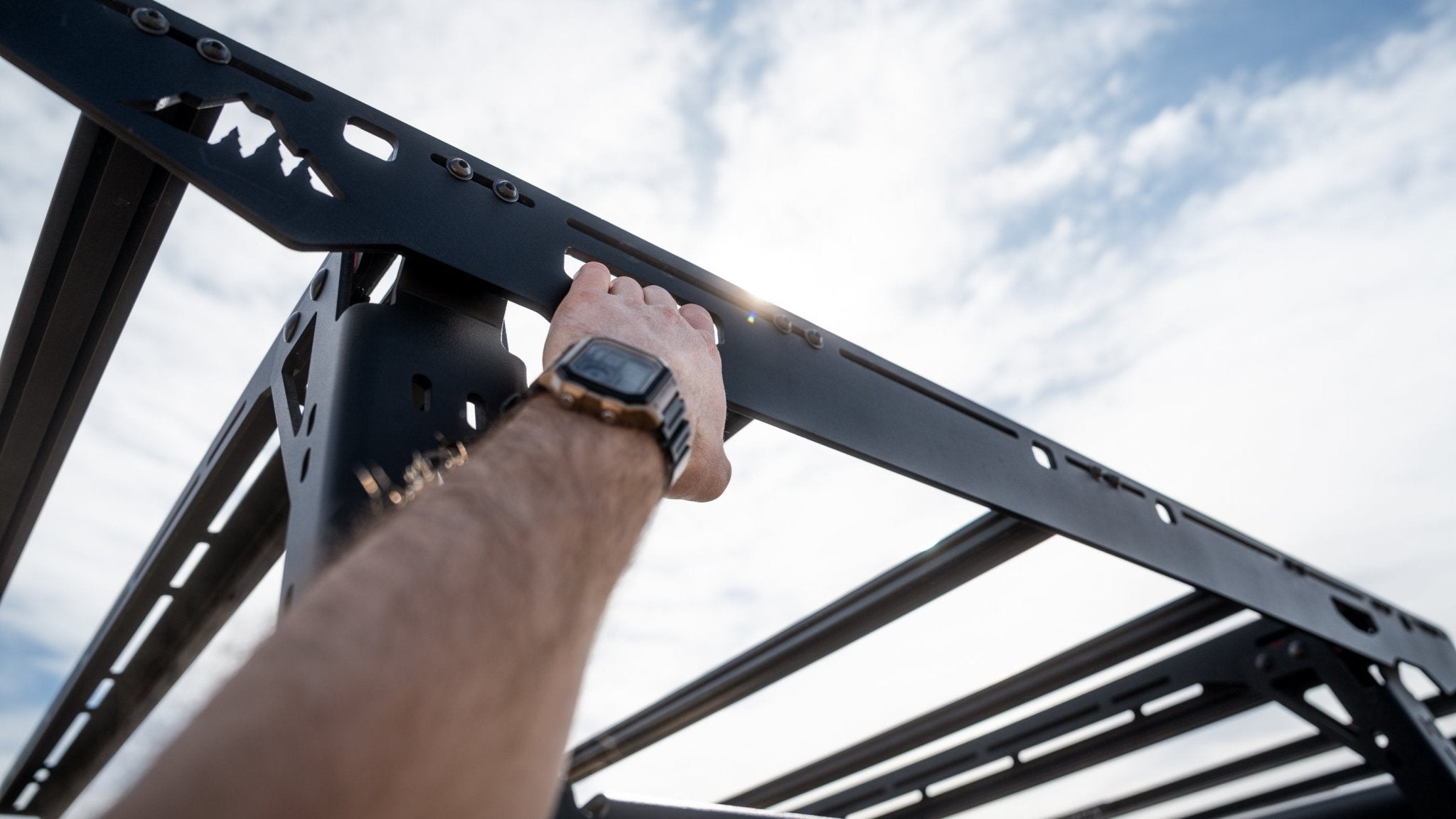 Sherpa Equipment Company Jeep Gladiator Rack Height PAK System Bed Rack - Spirit of 1876Sherpa Equipment Company