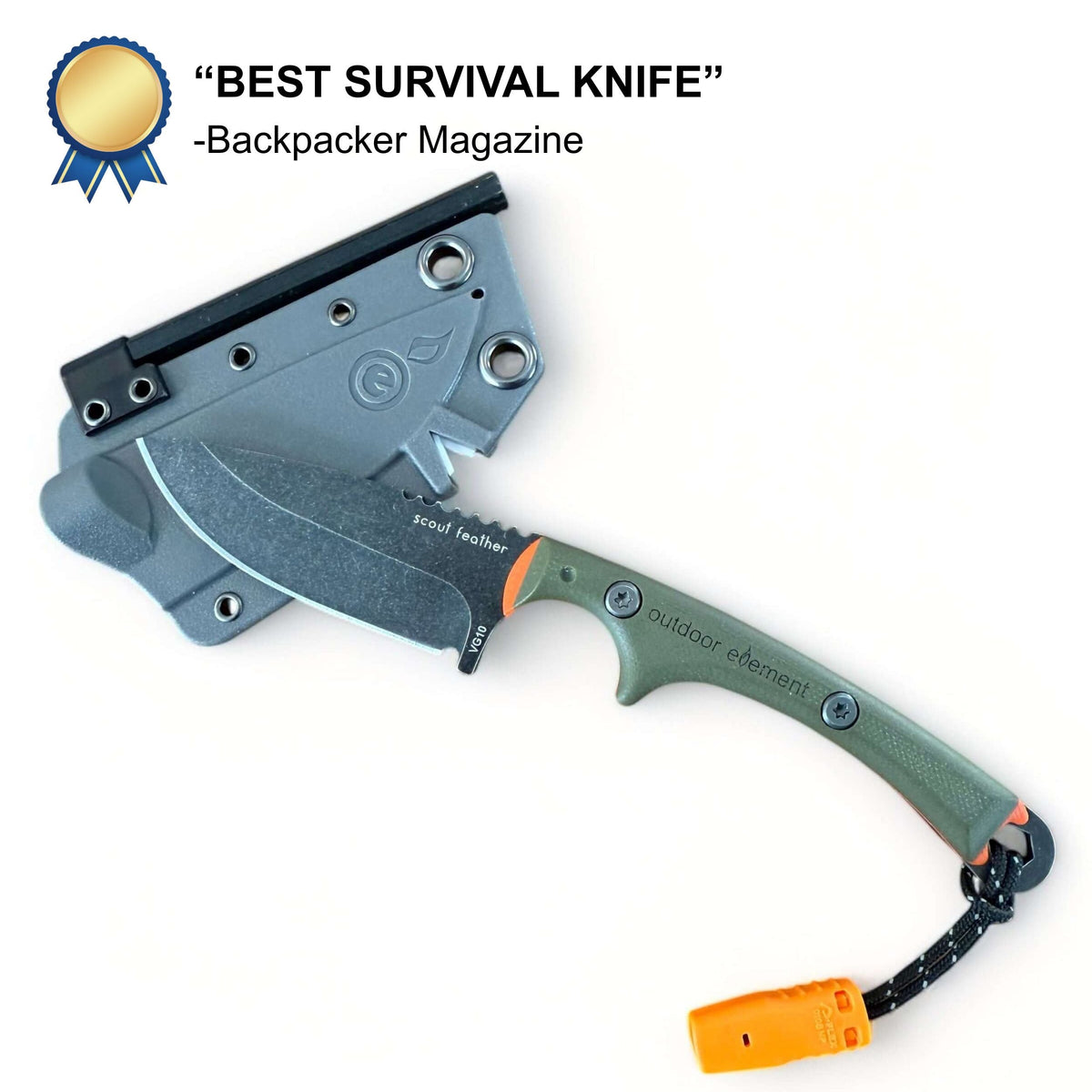 Scout Feather Adventure Survival Knife