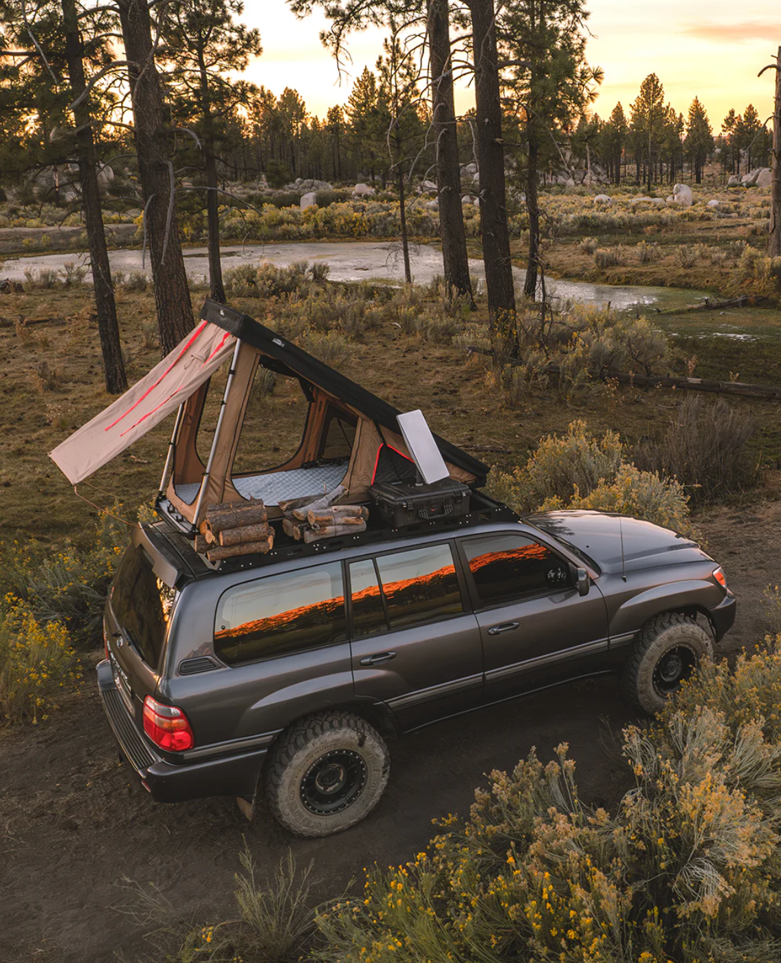 Featherlyte Outdoors Airrush 2 Person Rooftop Tent