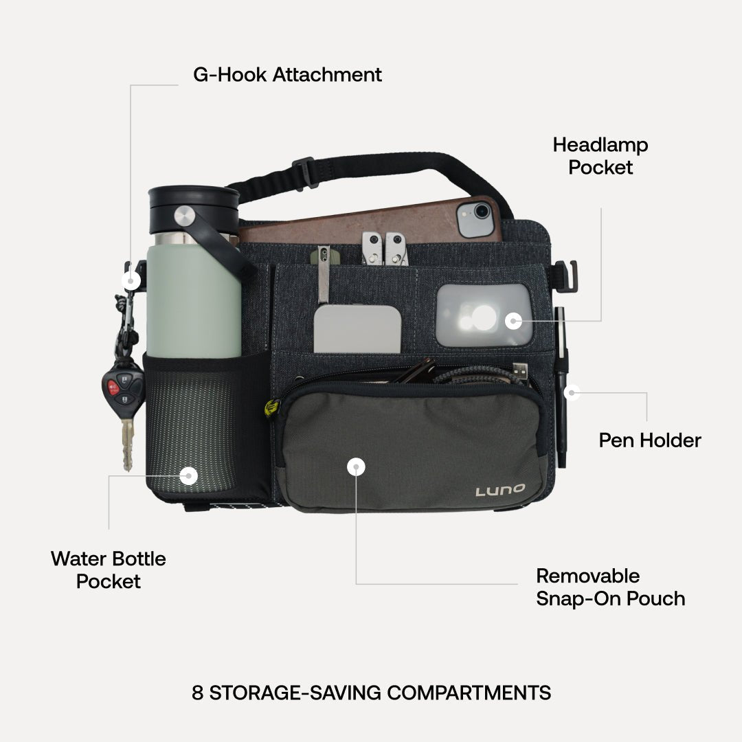 Luno Seatback Organizer - Spirit of 1876Luno®