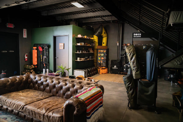 Showroom in Colorado for rooftop tents and camping gear