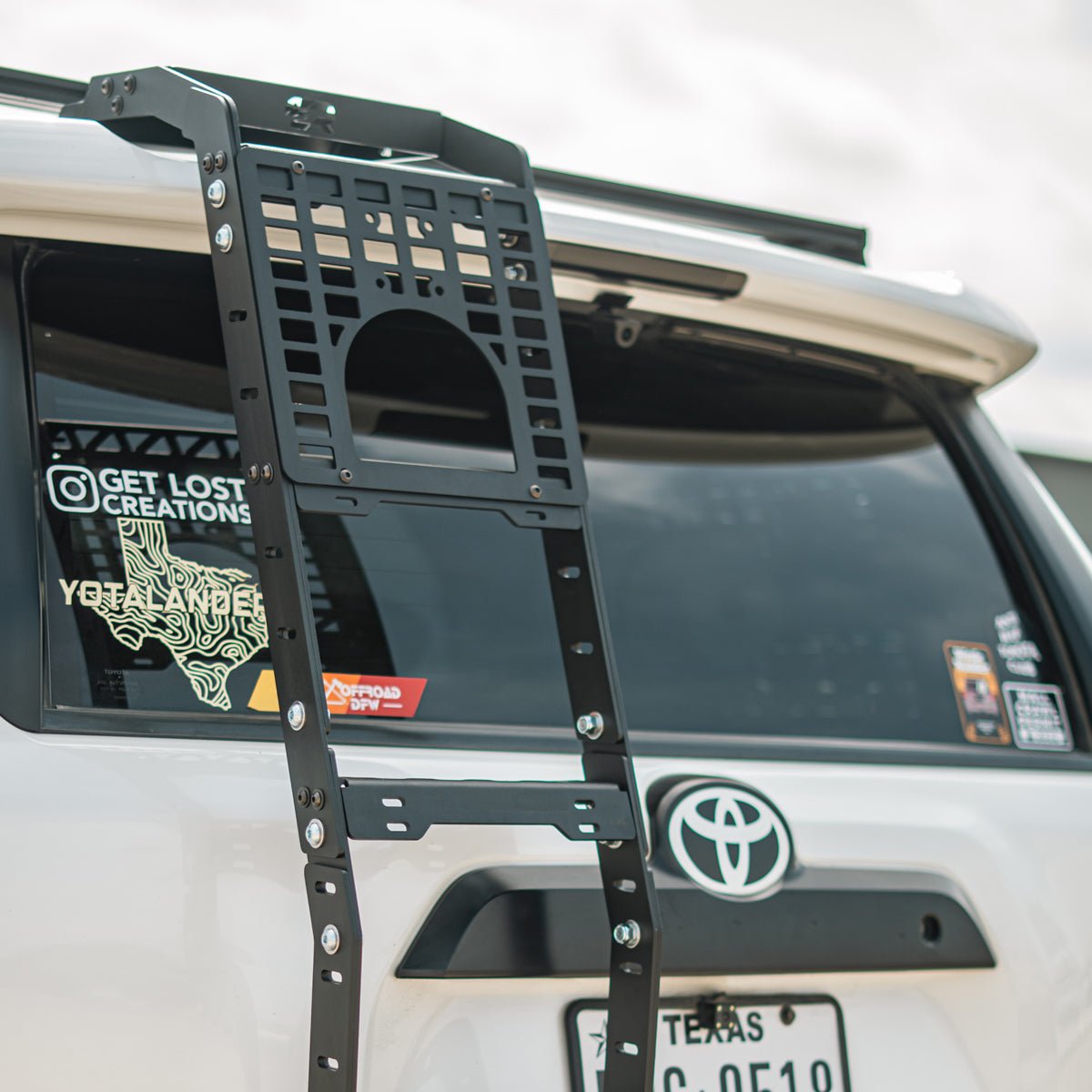 Rear Hatch Ladder For 2010-2024 Toyota 4Runner - Spirit of 1876 - Dealers of Cali Raised LED