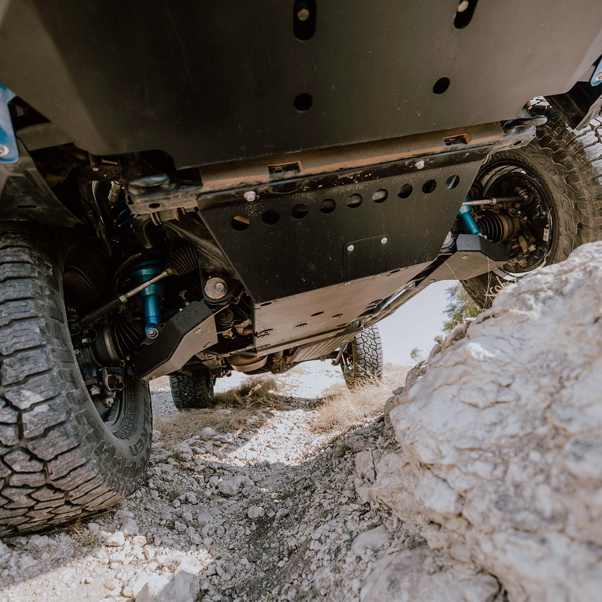 Front Skid Plate For 2010 - 2024 4Runner - Spirit of 1876Dealers of Cali Raised LED