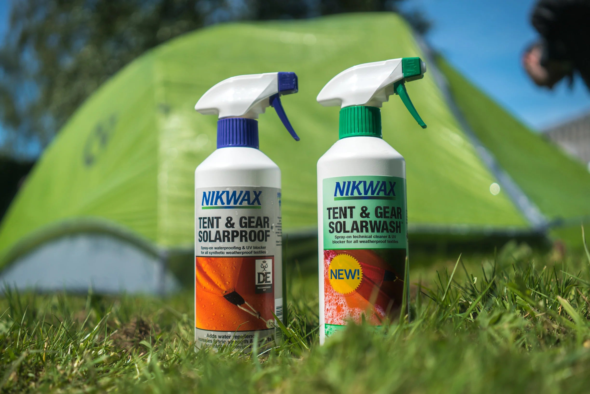 Overland(ish) NikWax 2 part Hydrophobic Solution