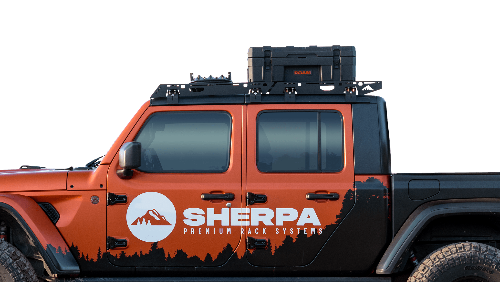 The Sunlight (Jeep Gladiator JT Roof Rack) - Spirit of 1876Sherpa Equipment Company