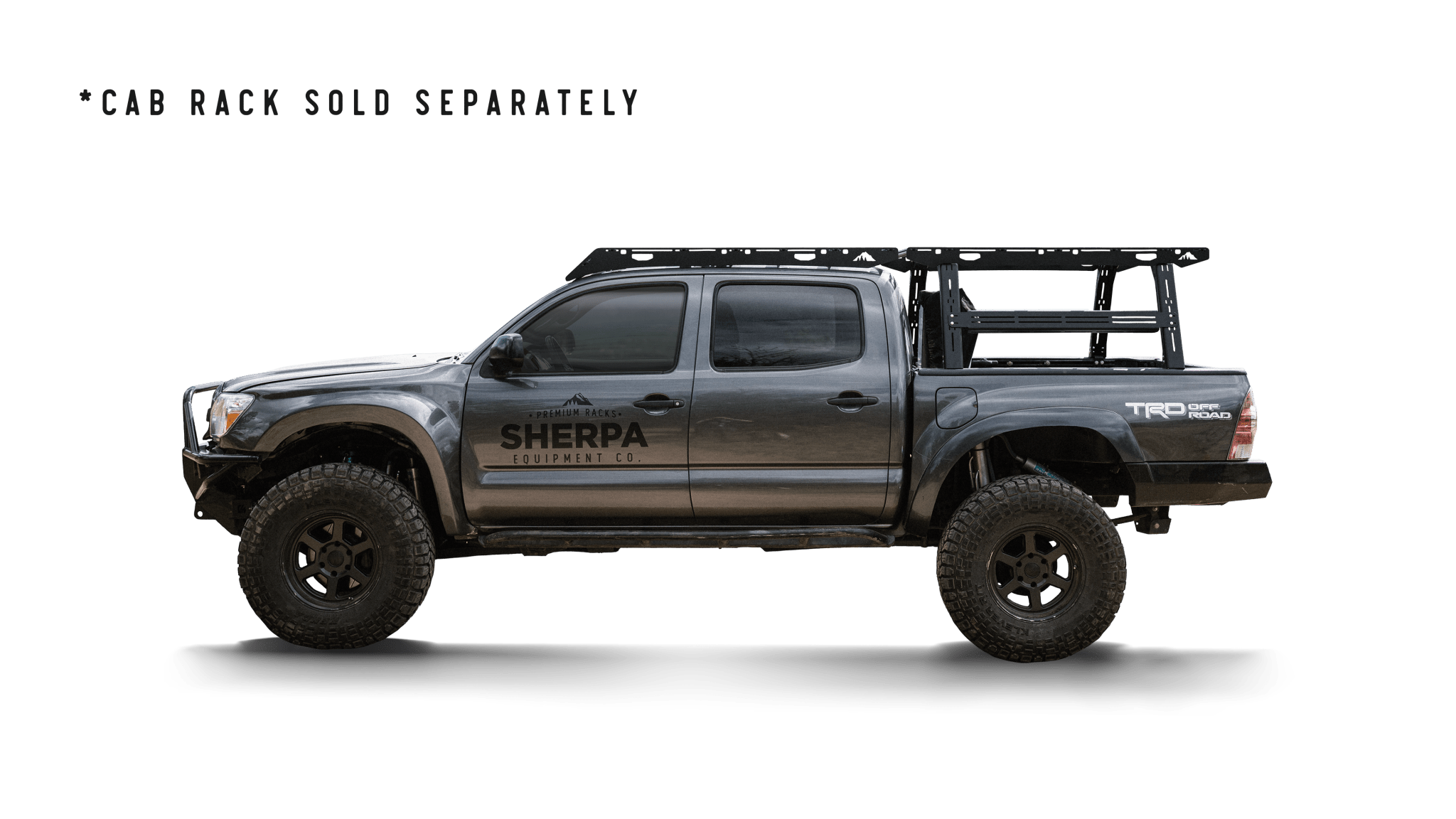 Toyota Tacoma Rack Height PAK System Bed Rack - Spirit of 1876Sherpa Equipment Company