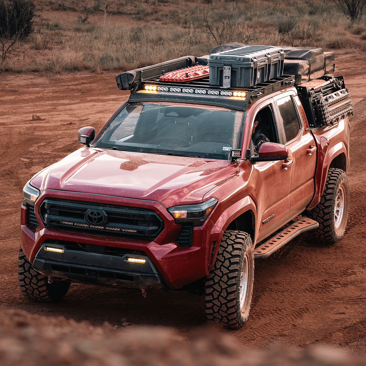 Premium Roof Rack For 2024+ Toyota Tacoma - Spirit of 1876Dealers of Cali Raised LED