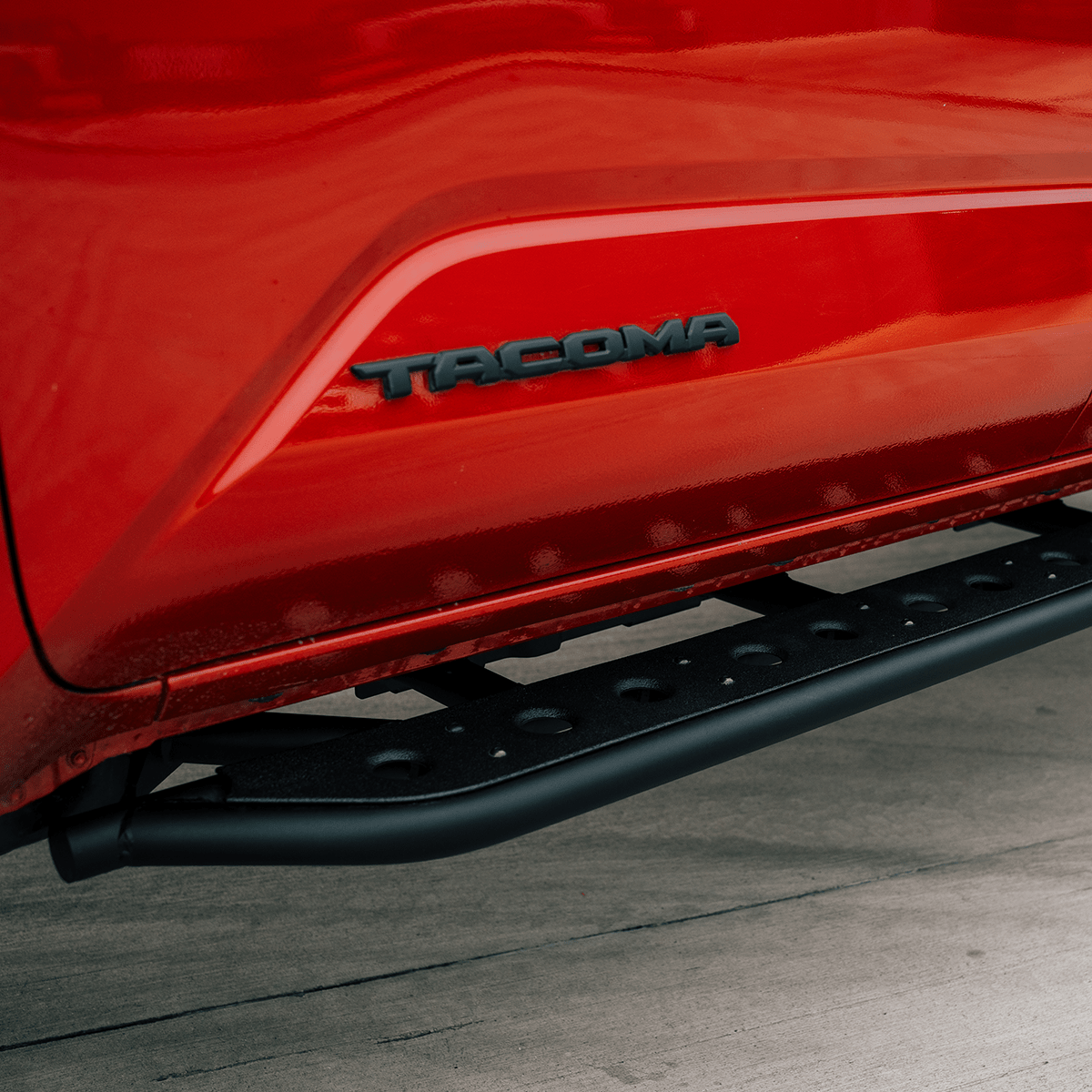 Step Edition Rock Sliders For 2024+ Toyota Tacoma - Spirit of 1876Dealers of Cali Raised LED